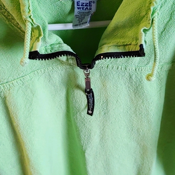 WOMEN'S GREEN VINTAGE 100% COTTON SHORT SLEEVE TOP SIZE SMALL - Picture 4 of 7